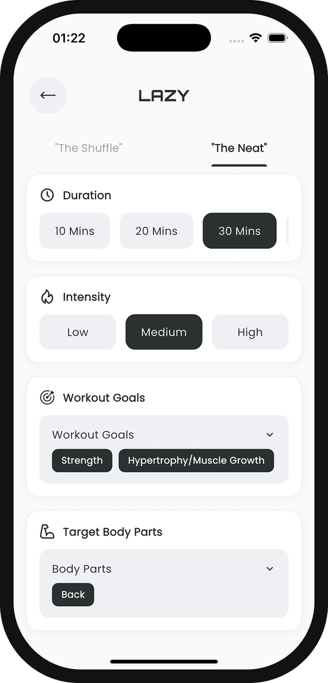 The Neat App Screenshot